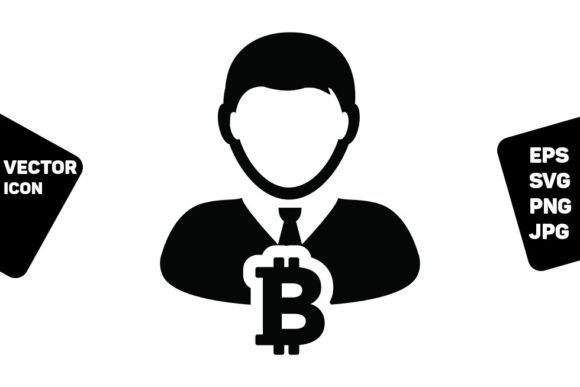 Bitcoin Icon Vector Cryptocurrency Sign for Graphics and Icons