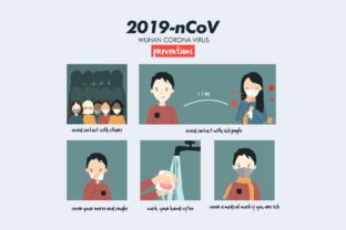 Corona Virus Preventions Graphic for Local Branding