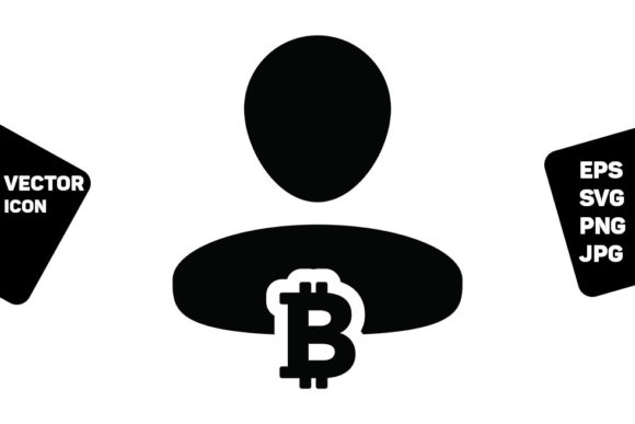 Funding Icon Vector Bitcoin Blockchain Graphics
