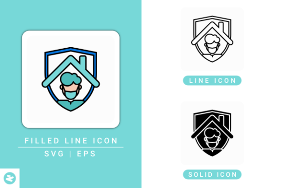 Quarantine Icons Set for Branding and Marketing Graphics