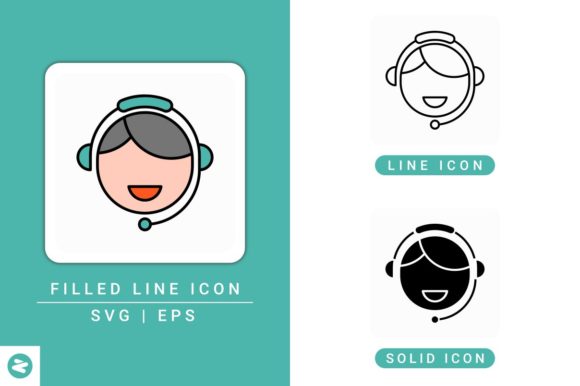 Support Icons Set for Crafting and Design
